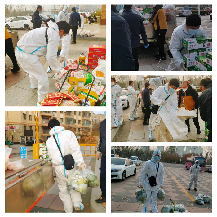 鸿运国际抗疫自愿者风采