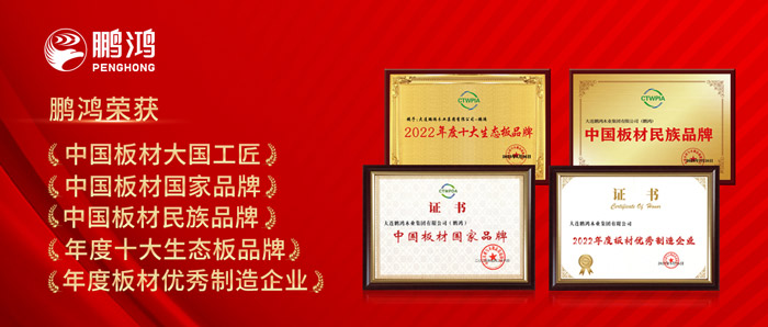 中国板材与定造家居大会，鸿运国际揽获5项荣誉